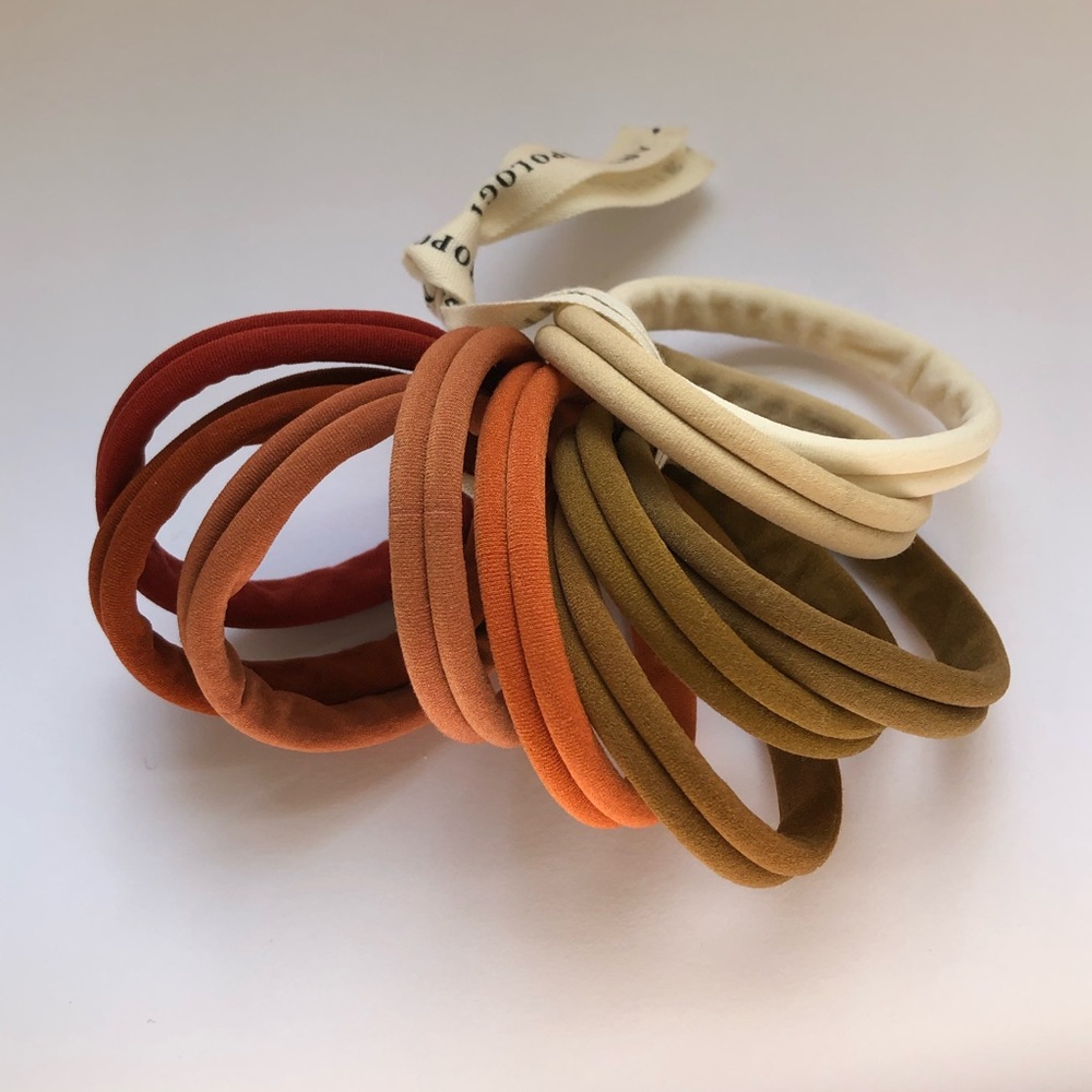 Anthropologie Tonal Hair Tie Set